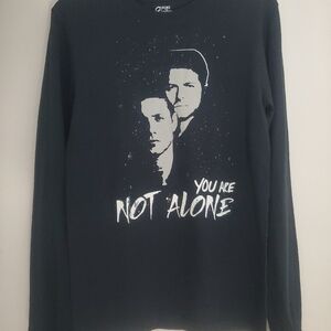 MISHA COLLECTION Black and White Long Sleeve Tee